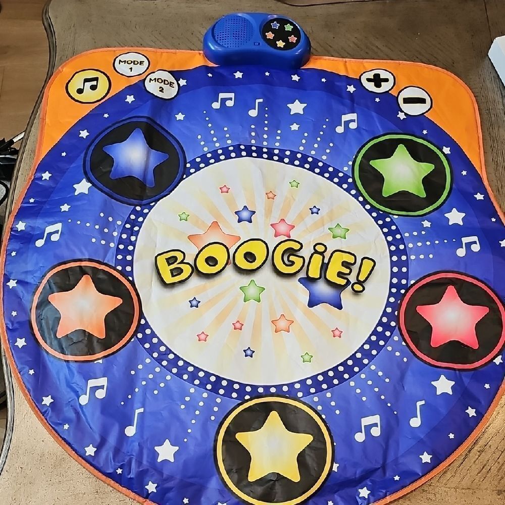 Colorful Boogie Dance Mat Geoffrey's Electronic Music Mat